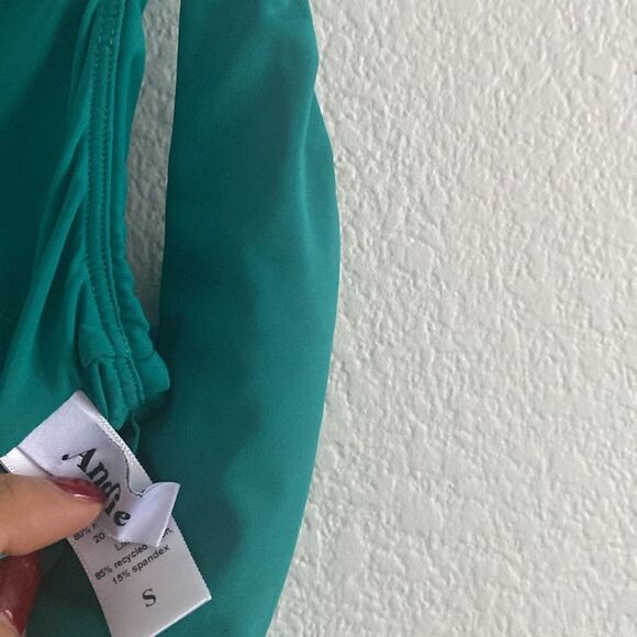 Andie Green The Augustine One Piece Swim Suite Medium - Picture 4 of 7